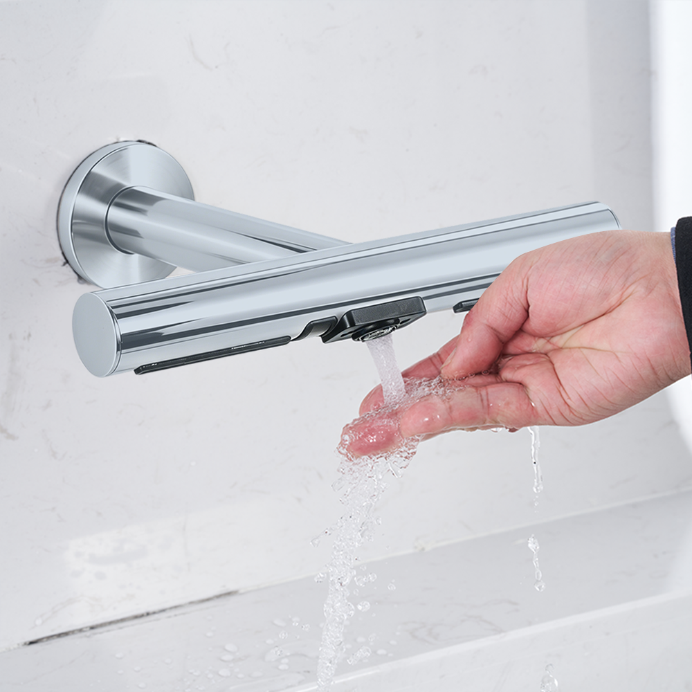 LGT206C SUS304 Stainless Steel Wall-mounted 2-in-1 Tap Hand Dryer